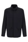 Pal Zileri Utility Jacket With Front Pockets And High Collar