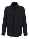 Pal Zileri Utility Jacket With Front Pockets And High Collar