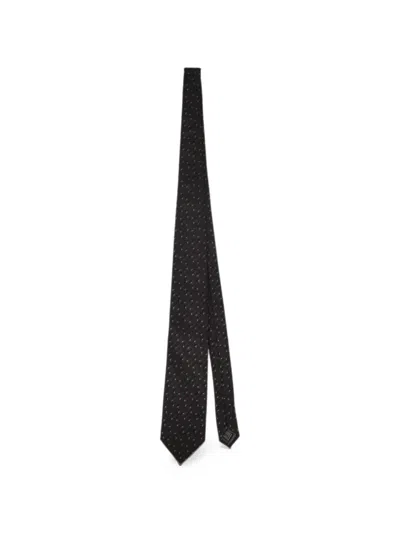 Pal Zileri Geometric-pattern Tie In Green