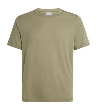 Pal Zileri Jersey T-shirt In Green