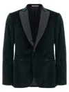 Pal Zileri Ceremony Line Velvet Blazer With Satin Lapel In Multi