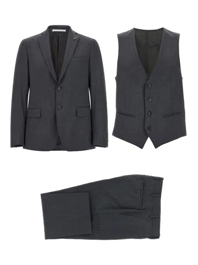 PAL ZILERI LINEA CERIMONIA SUITS GRAY