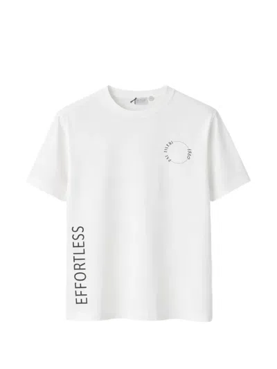 Pal Zileri Logo-print Short-sleeve T-shirt In White