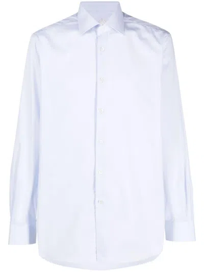 PAL ZILERI LONG-SLEEVE COTTON SHIRT