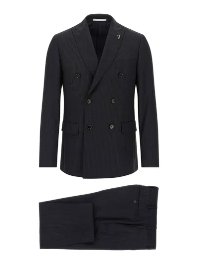 Pal Zileri Lord Dress In Blue