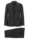 Pal Zileri Single-breasted Suit Jacket Featuring Flap Pockets In Black