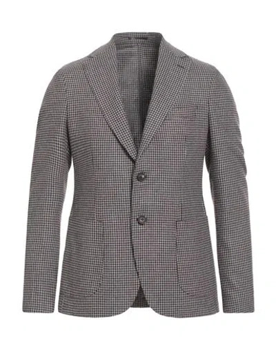 Pal Zileri Man Blazer Light Grey Size 40 Polyester, Wool, Viscose, Polyamide In Gray