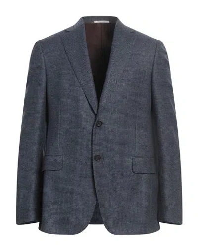 Pal Zileri Man Blazer Navy Size 44 Wool