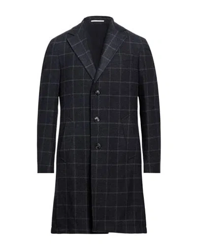 Pal Zileri Man Coat Midnight Blue Size 44 Wool, Polyamide