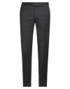 Pal Zileri Man Pants Charcoal Size 32 Wool In Black