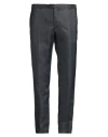 Pal Zileri Man Pants Steel Grey Size 46 Wool In Black