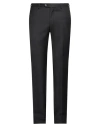 Pal Zileri Man Pants Charcoal Size 32 Wool In Black