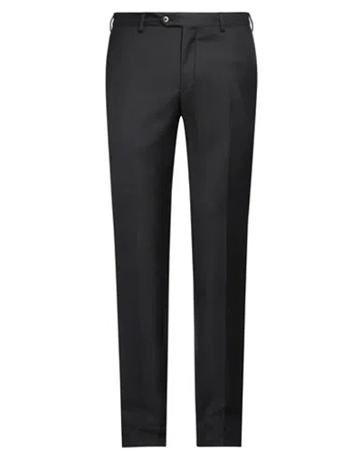 Pal Zileri Man Pants Charcoal Size 32 Wool In Black
