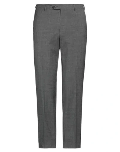Pal Zileri Man Pants Lead Size 34 Wool In Grey