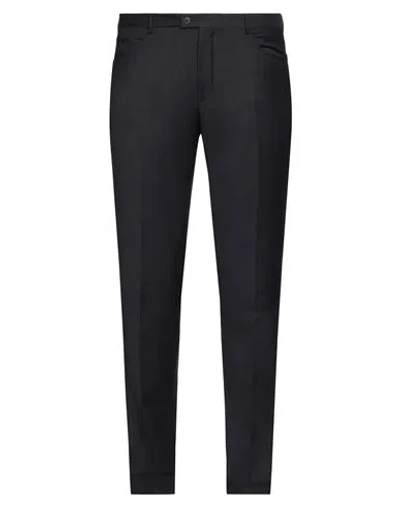 Pal Zileri Man Pants Midnight Blue Size 44 Wool In Blue