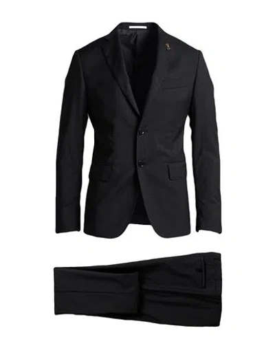 Pal Zileri Mcmlxxx Man Suit Charcoal Size 36 Wool In Gray
