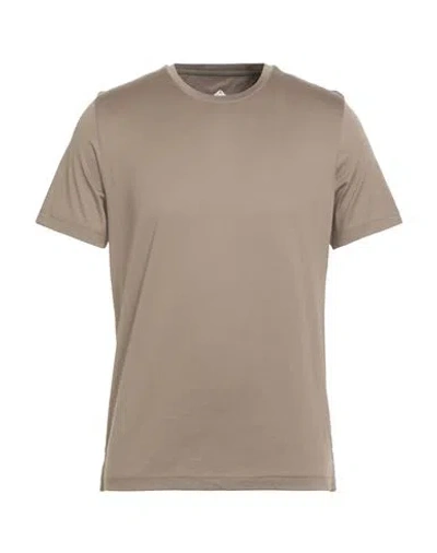 Pal Zileri Mcmlxxx Man T-shirt Khaki Size 38 Cotton In Brown