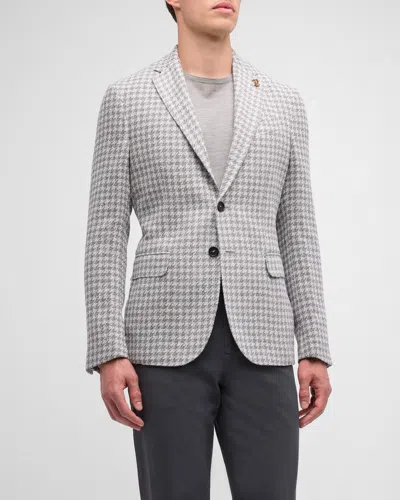Pal Zileri Men's Houndstooth Two-button Sport Coat In 21 Light Grey