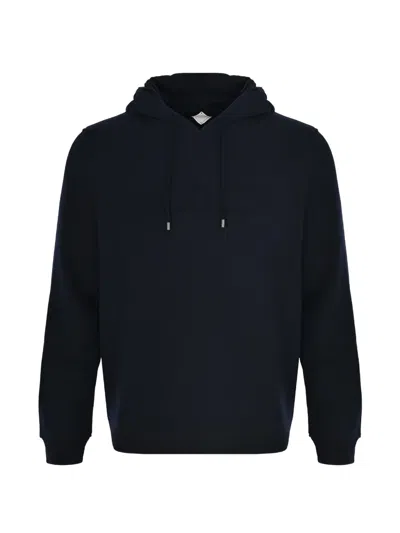 Pal Zileri Navy Blue Hoodie