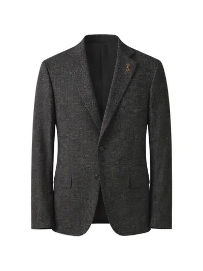 Pal Zileri Notch-lapel Blazer In Gray