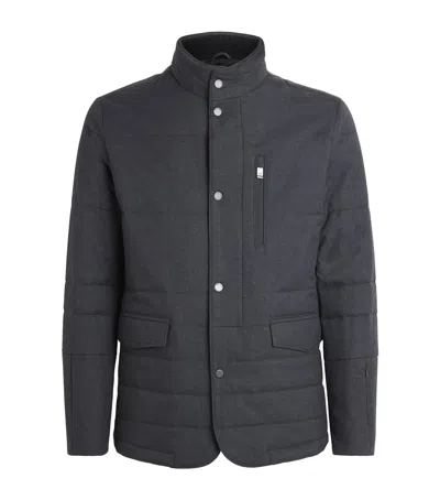 Pal Zileri Padded Jacket In Blue