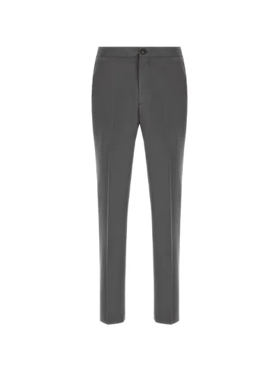 Pal Zileri Capsule Trousers Button Detail Side Pockets In Gray