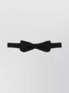Pal Zileri Pre-tied Silk Bow Tie Accessory In Black