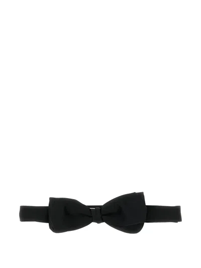 Pal Zileri Ceremony Line Bow Tie Adjustable Strap In Black