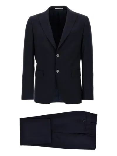 Pal Zileri Single-breasted Suit In Blue