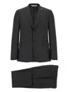 Pal Zileri Single-breasted Suit Jacket Featuring Flap Pockets In Black