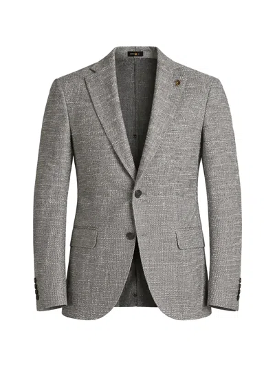 Pal Zileri Single-breasted Blazer In Gray