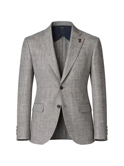 Pal Zileri Single-breasted Blazer In Gray