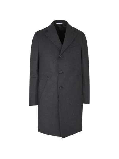 Pal Zileri Single-breasted Coat In Gray