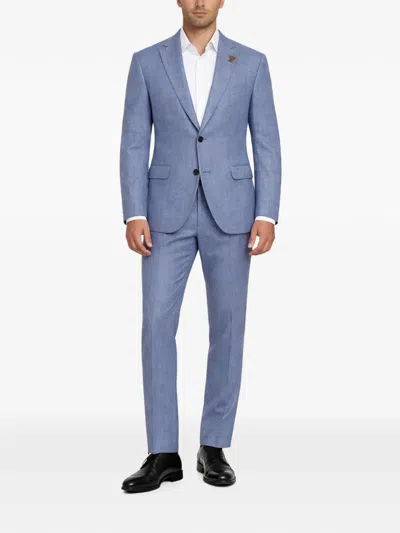 Pal Zileri Single-breasted Suit In Blue