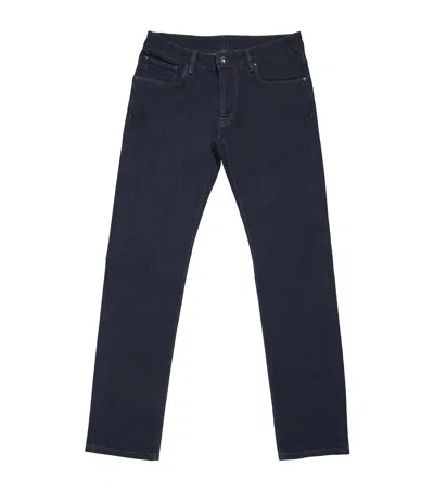 Pal Zileri Slim Jeans In Blue
