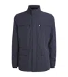 Pal Zileri Technical Field Jacket In Navy
