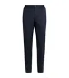 Pal Zileri Twill Trousers In Blue