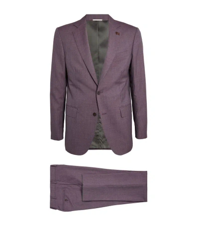 Pal Zileri Wool 2-piece Suit In Purple