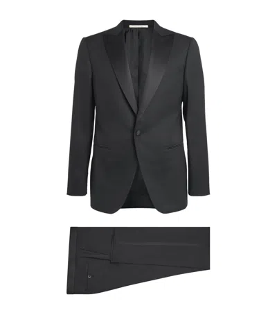Pal Zileri Wool 2-piece Vicenza Tuxedo Suit In Black