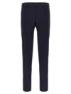 Pal Zileri Wool Trousers With Back Pockets And Belt Loops