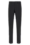 Pal Zileri Wool Trousers With Back Pockets And Belt Loops