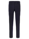 Pal Zileri Wool Trousers With Back Pockets And Belt Loops
