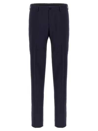 PAL ZILERI WOOL PANTS BLUE