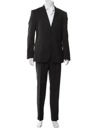 Pre-owned Pal Zileri Wool Two-piece Suit W/ Tags In Gray