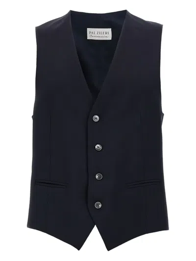 PAL ZILERI WOOL WAISTCOAT
