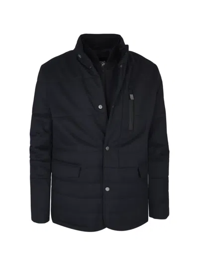 Pal Zileri Zip-pocket Jacket In Black