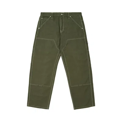 Pre-owned Palace 10 oz Double Knee Pant 'the Deep Green' | Men's Size 32