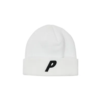 Pre-owned Palace 3d P Beanie 'white' | Men's Size Onesize