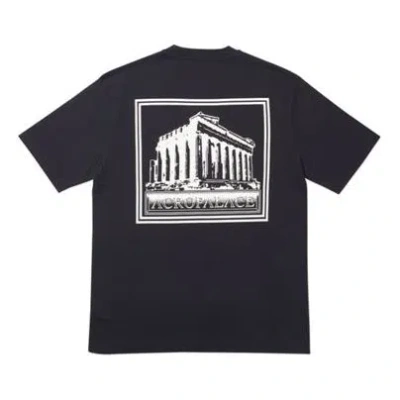 Palace Acro T-shirt White Round Neck Short Sleeve Unisex Black