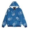 Palace Active Bredda Printing Hooded Jacket Unisex Blue